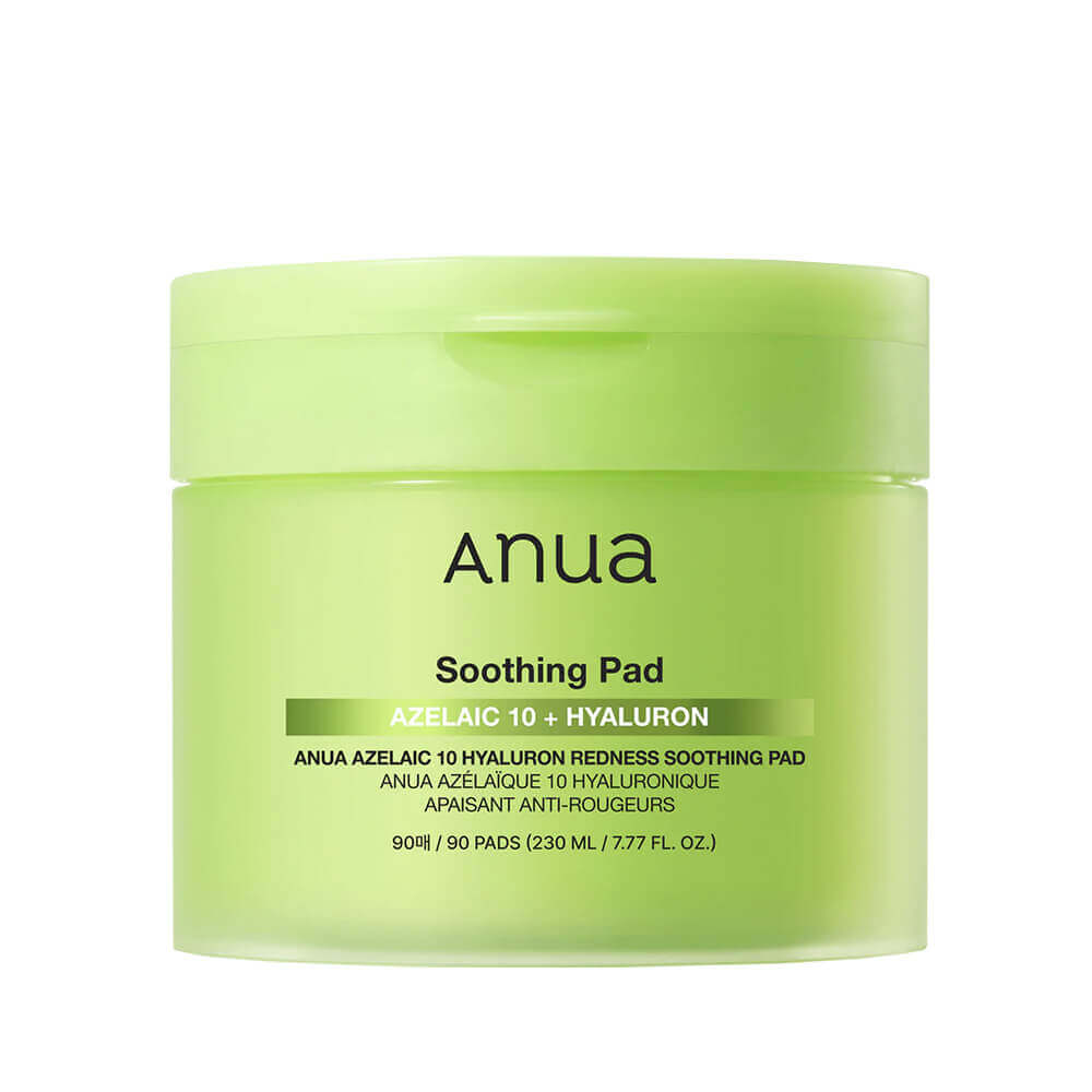 Пэды с азелаиновой кислотой Anua Azelaic Acid 10 Hyaluron Redness Soothing Pad 60шт