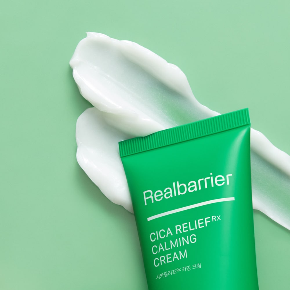 Успокаивающий крем для лица с экстрактом центеллы Real Barrier Cicarelief Rx Calming Cream 60мл