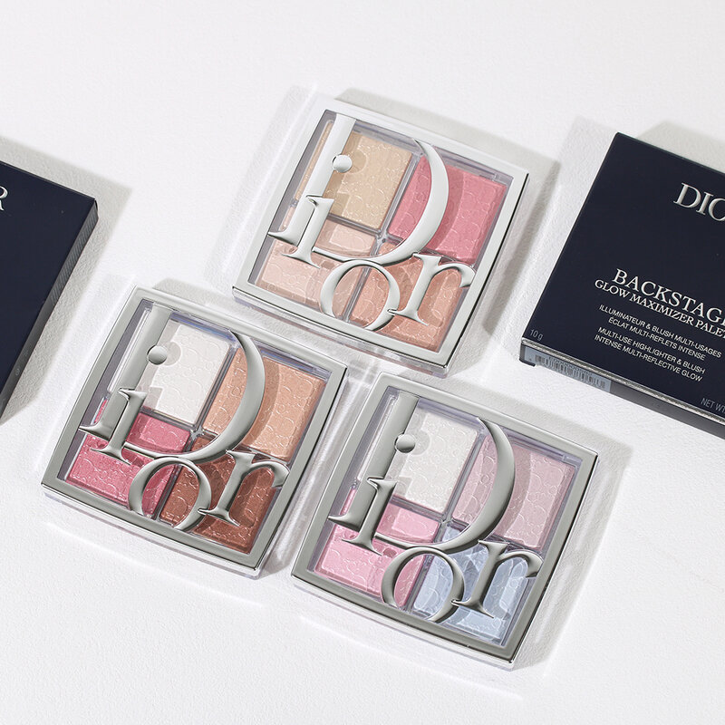 Палетка хайлайтеров Dior Backstage Glow Maximizer Face Palette 004 Rose Gold