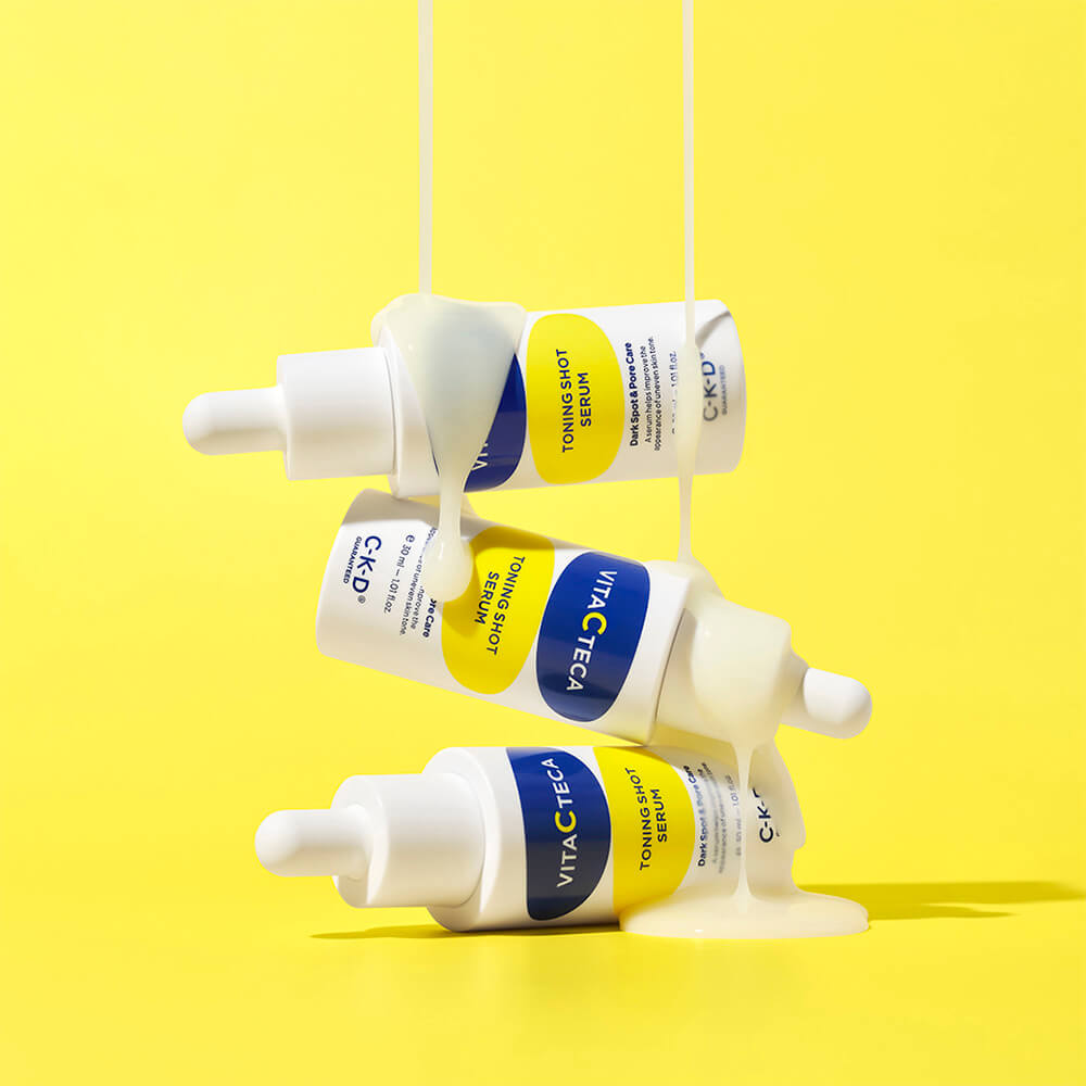 Осветляющая сыворотка с витамином С и микроиглами CKD Vita C Teca Toning Shot Serum 30ml