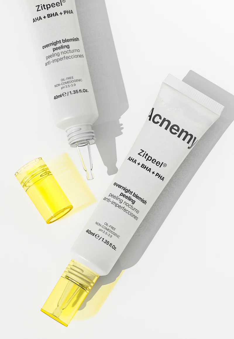 Сыворотка пилинг Acnemy Zitpeel Night cream with AHA + BHA + PHA 40ml