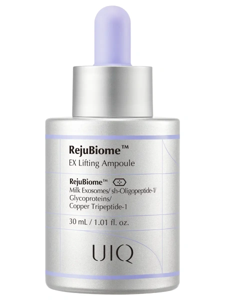 Ампула для лифтинга и плотности кожи с экзосомами UIQ RejuBiome EX Lifting Ampoule 30мл