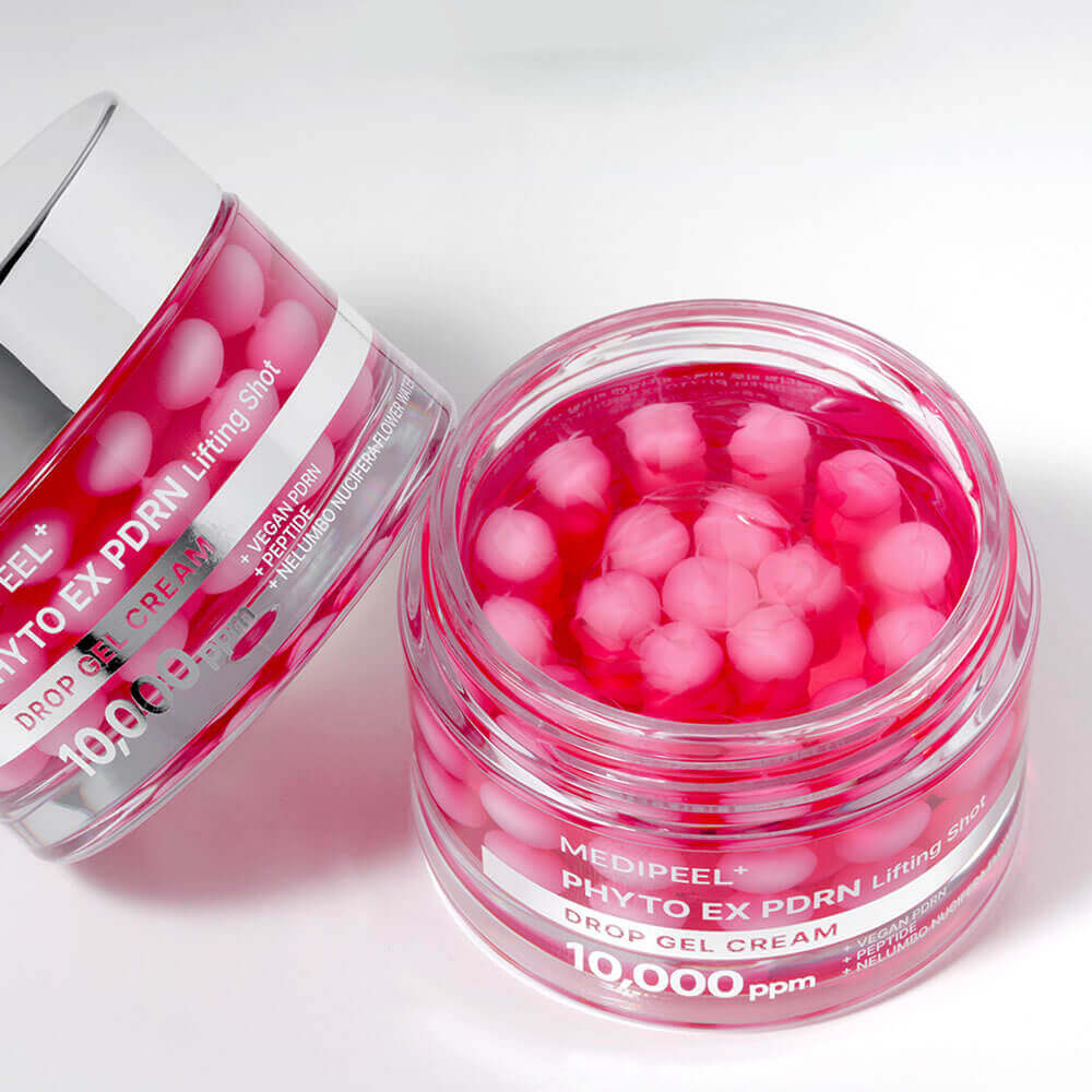 Капсульный крем с пептидами и микроиглами MEDIPEEL Phyto EX PDRN Lifting Shot Drop Gel Cream 50ml
