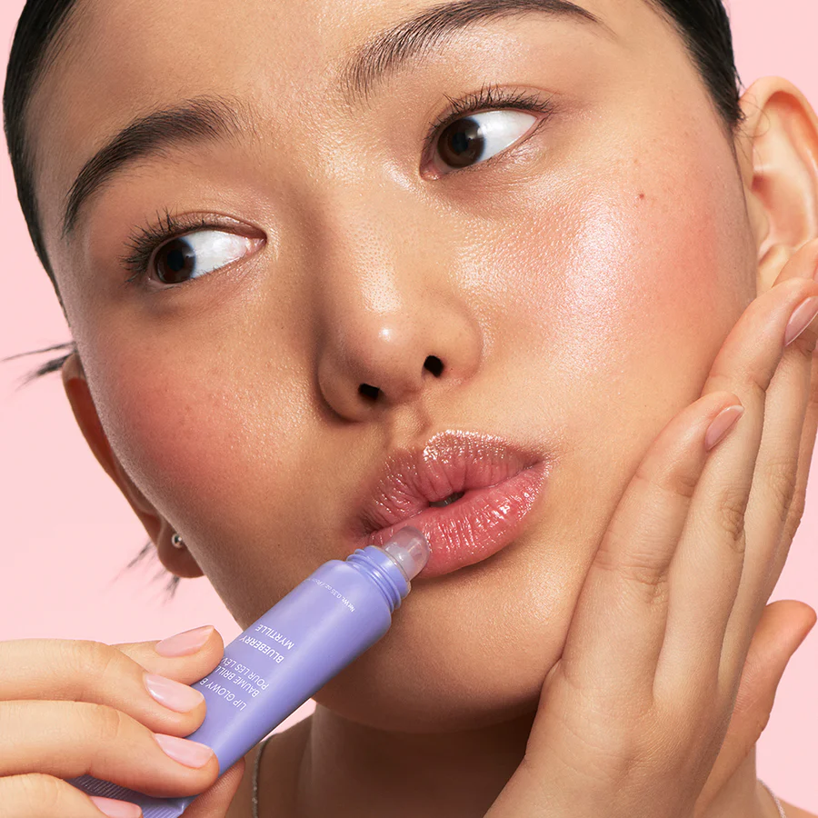 Блеск-бальзам для губ Laneige Lip Glowy Balm Blueberry (Blue tint) 10мл