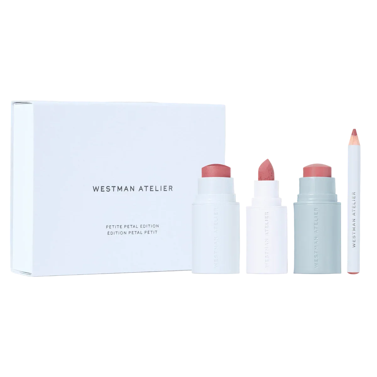 Лимитированный набор для макияжа Westman Atelier Mini Petal Edition Cheek And Lip Gift Set