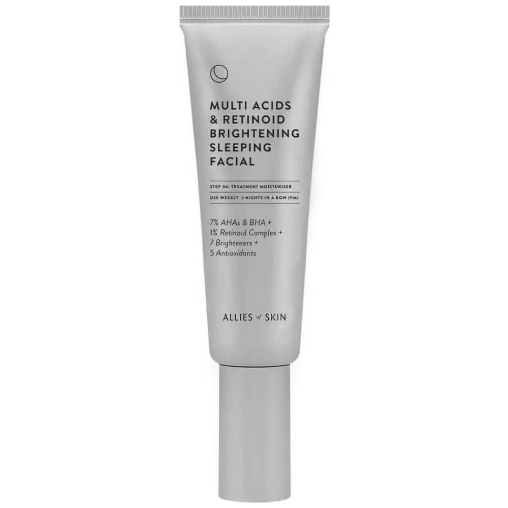 Ночной мультикислотный пилинг Allies Of Skin Multi Acids Retinoid Brightening Sleeping Facial 50ml