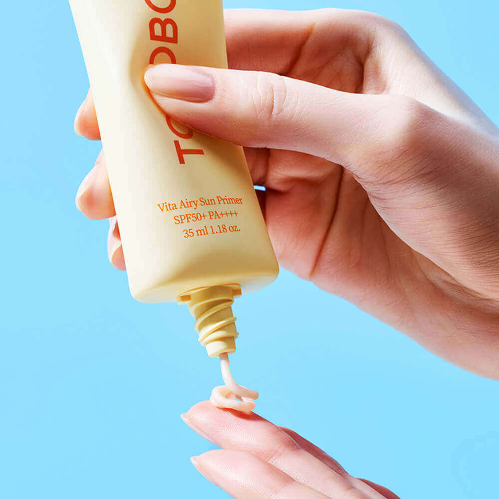 Солнцезащитный праймер для сужения пор Tocobo Vita Airy Sun Primer SPF50+ PA++++ 50ml