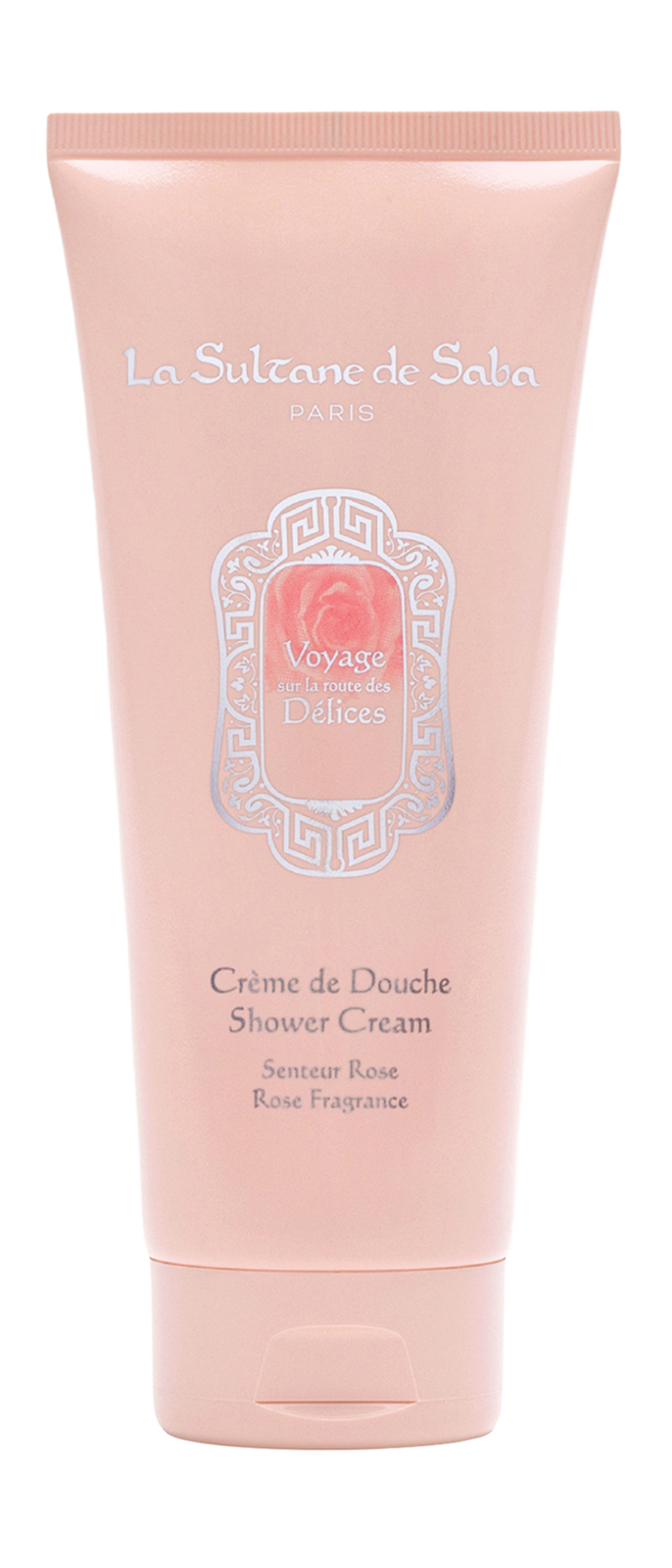 Крем для душа с ароматом розы La Sultane de Saba Voyage sur la Route des Delices Rose Shower Cream 200мл