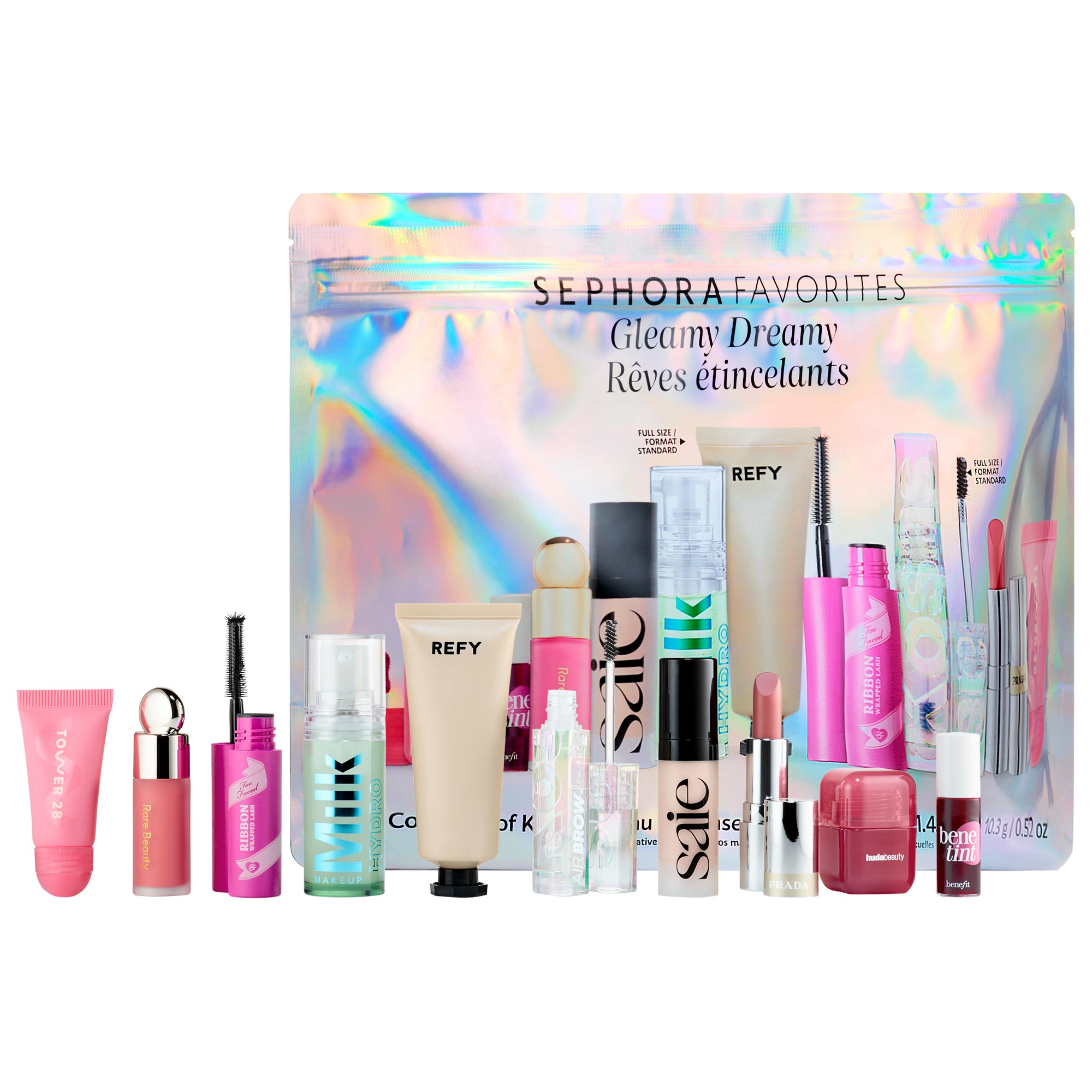 Лимитированный набор Sephora Gleamy Dreamy Reviews etincelants Makeup Set