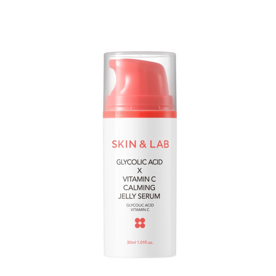 Сыворотка с гликолевой кислотой SKIN LAB Glycolic Acid  Vitamin C Calming Jelly Serum 30ml