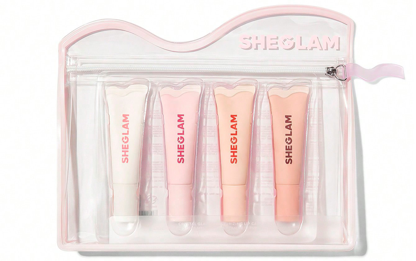 Набор блесков для губ Sheglam Crystal Glaze Moisturizing Lip Care Set