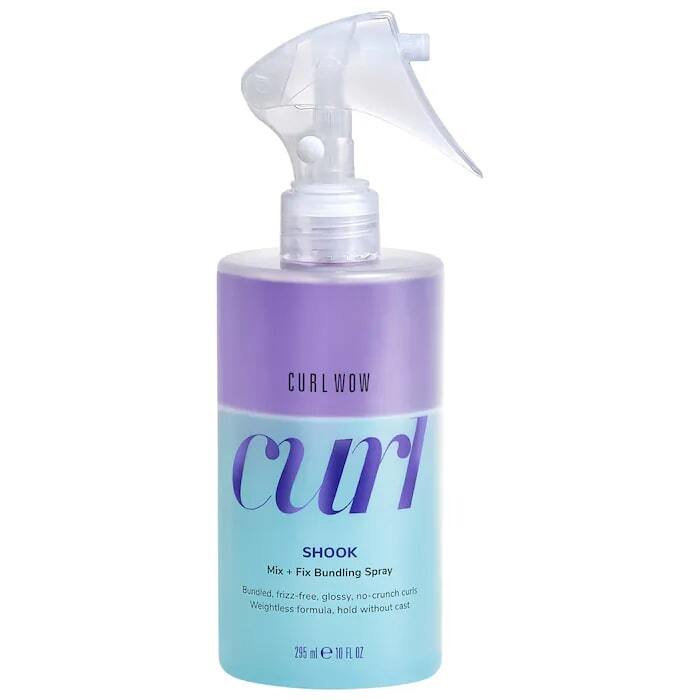 Cпрей-микс для ухода и фиксации кудрей Shook Mix Fix Bundling Curly Hair Spray 295ml