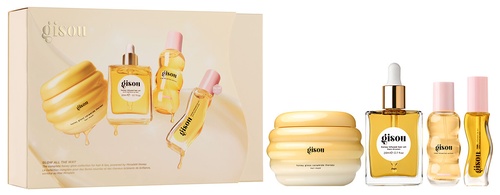 Набор масел для губ и волос GISOU Gisou Glow All The Way