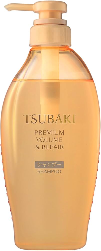 SHISEIDO Шампунь для восстановления и придания объема волосам TSUBAKI Premium Volume Repair Shampoo 490ml
