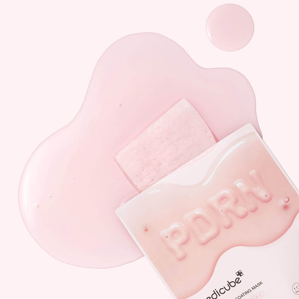 Тканевая маска с ПДРН и коллагеном для сияния кожи medicube PDRN Pink Vita Coating Mask 1шт