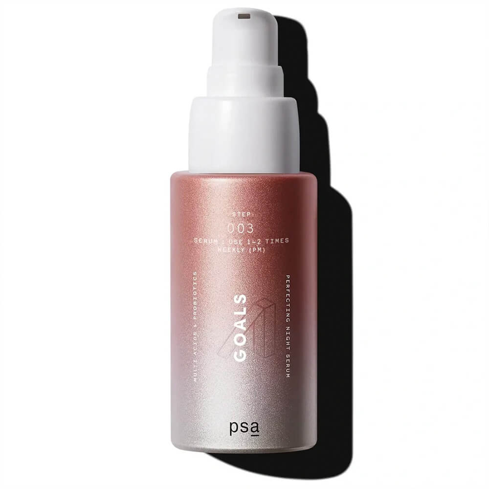 Ночная кислотная сыворотка с пробиотиками PSA Goals Multi Acids Probiotics Perfecting Night Serum 30ml