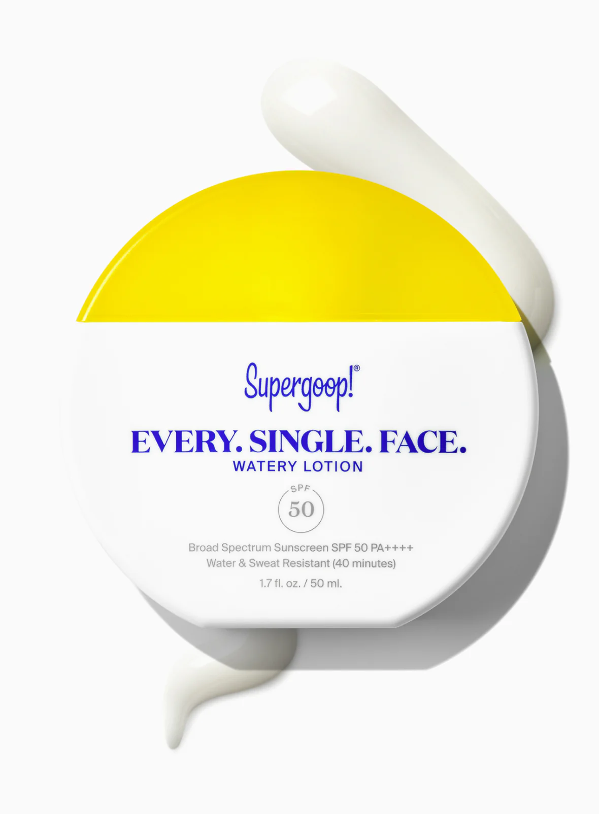 Увлажняющий, охлаждающий лосьон SUPERGOOP! Every.Single.Face.Watery Lotion SPF 50 PA++++ 50ml