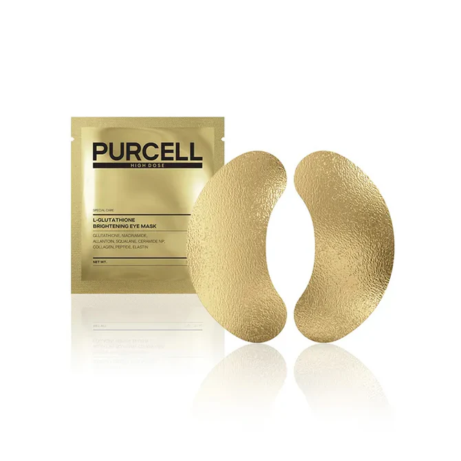 Осветляющие патчи под глаза с глутатионом Purcell L-Glutathione Brightening Eye Mask