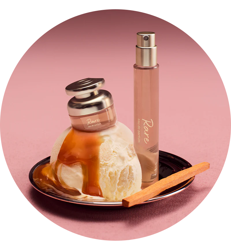 Набор парфюма Rare Beauty by Selena Gomez  Mini Rare Eau de Parfum Set with Vanilla and Caramel 10+5ml