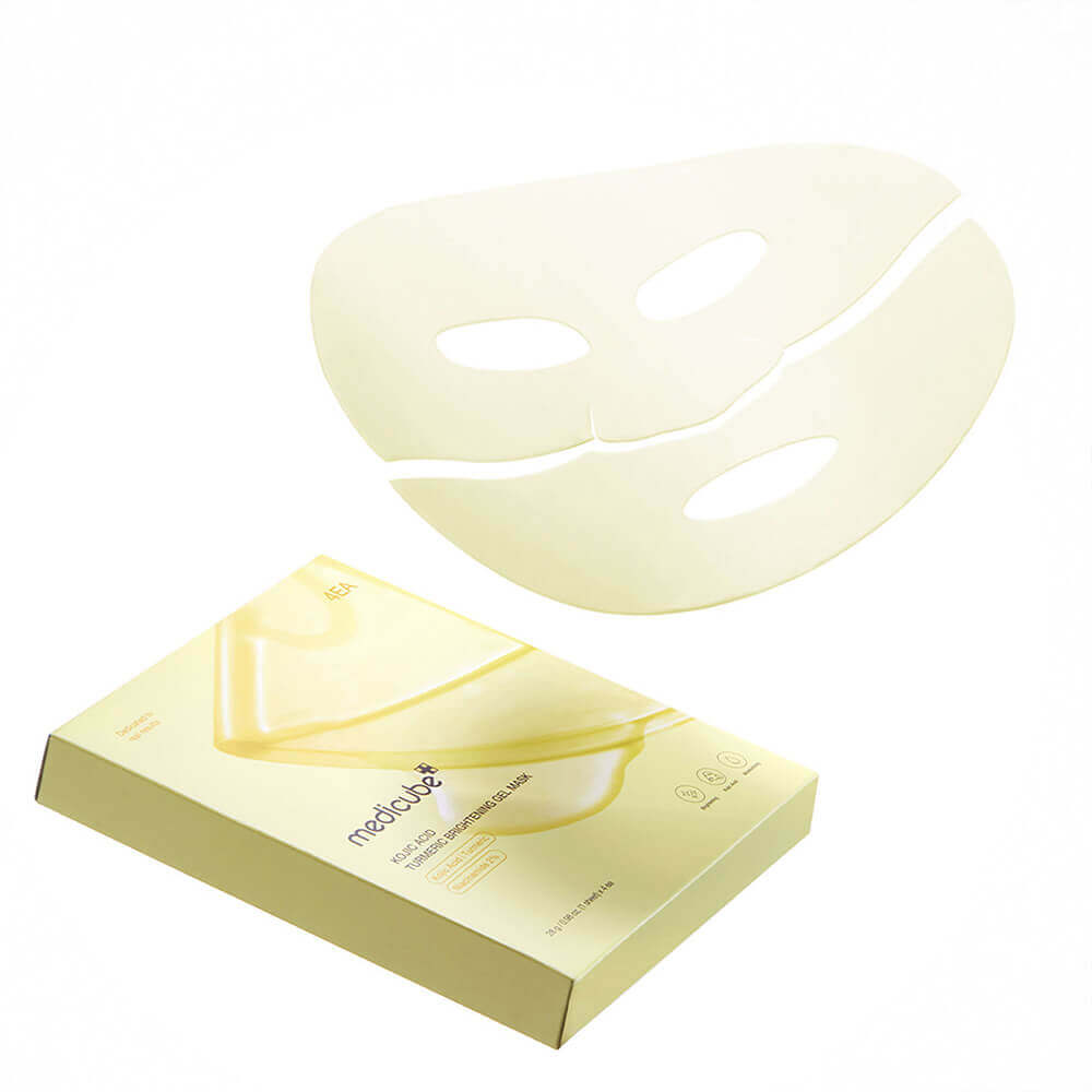 Гидрогелевая маска для сияния кожи medicube Kojic Acid Turmeric Brightening Gel Mask 1шт