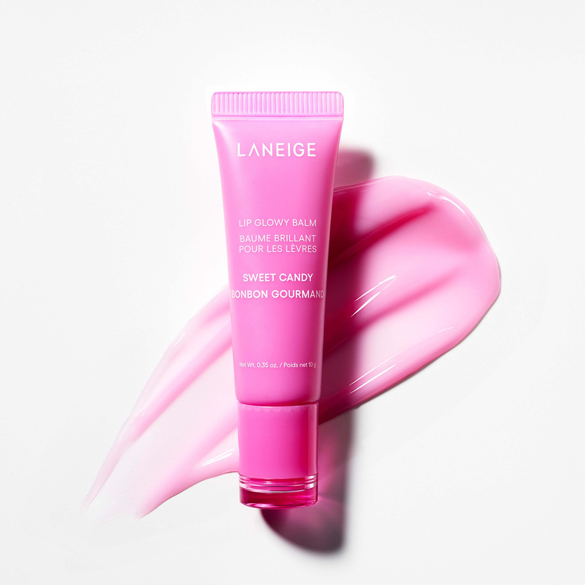 Блеск-бальзам для губ Laneige Lip Glowy Balm Sweet Candy (Pink tint) 10мл