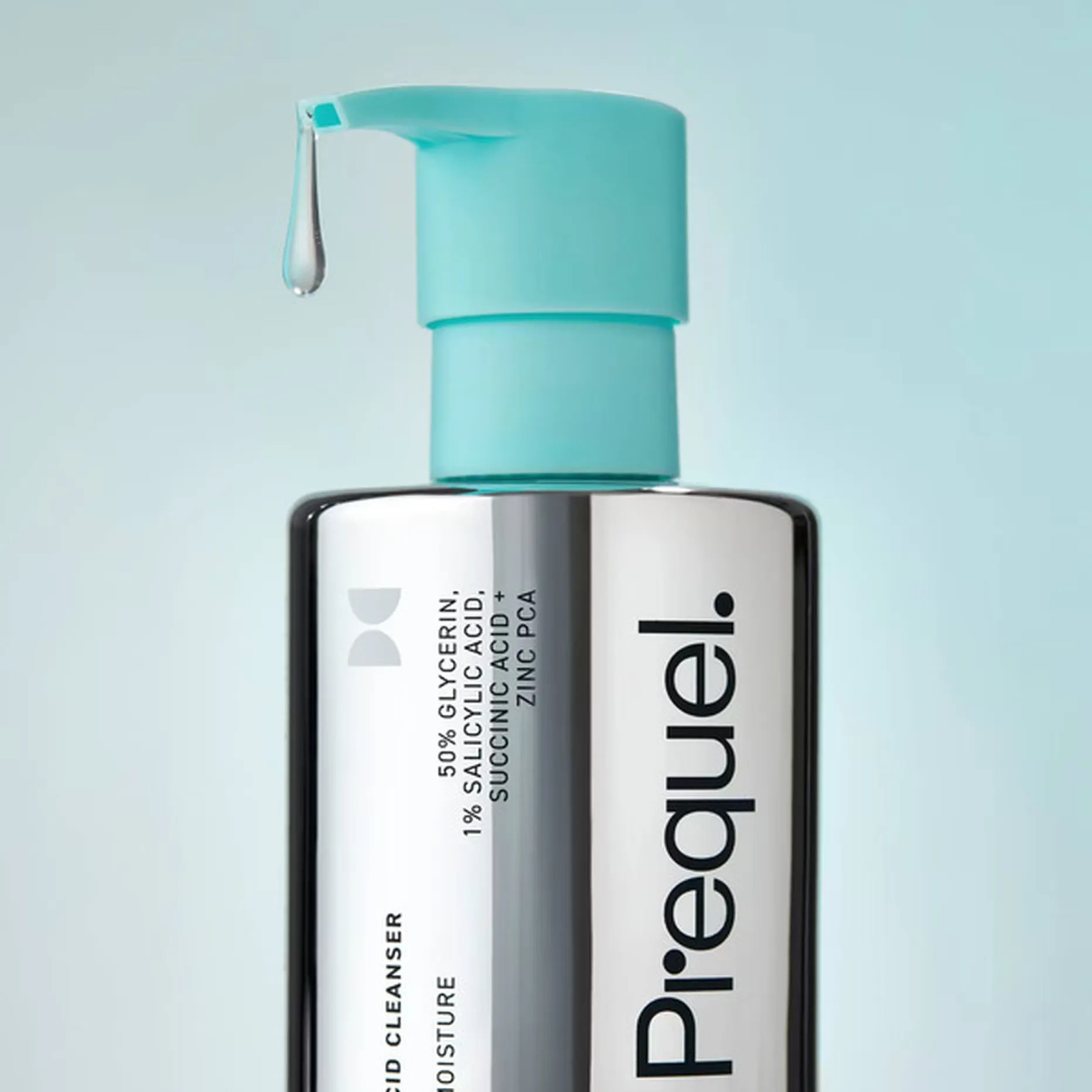 Очищающее средство с салициловой кислотой Prequel GLEANSER + SA NON-DRYING SALICYLIC ACID CLEANSER 400ml