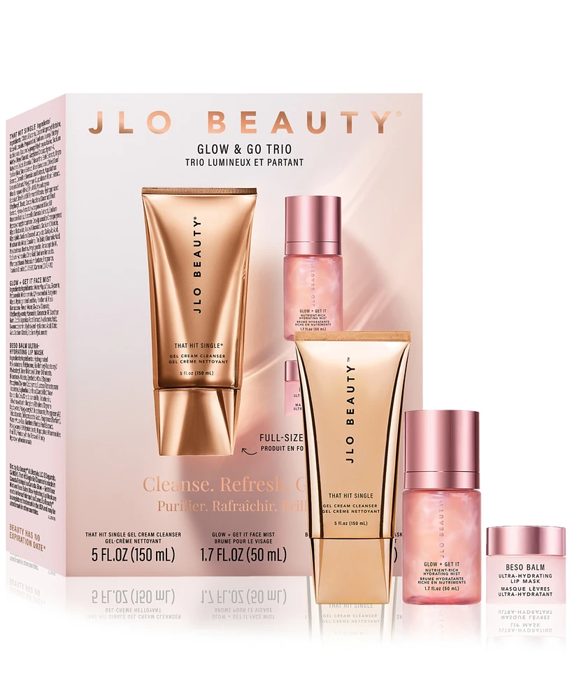 Набор для лица JLo Beauty 3-Pc. Glow & Go Skincare Set