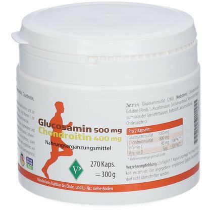 Glucosamin 500 mg + Chondroitin 400 mg/ Глюкозамин 500мг + хондроитин 400мг