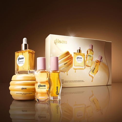 Набор масел для губ и волос GISOU Gisou Glow All The Way