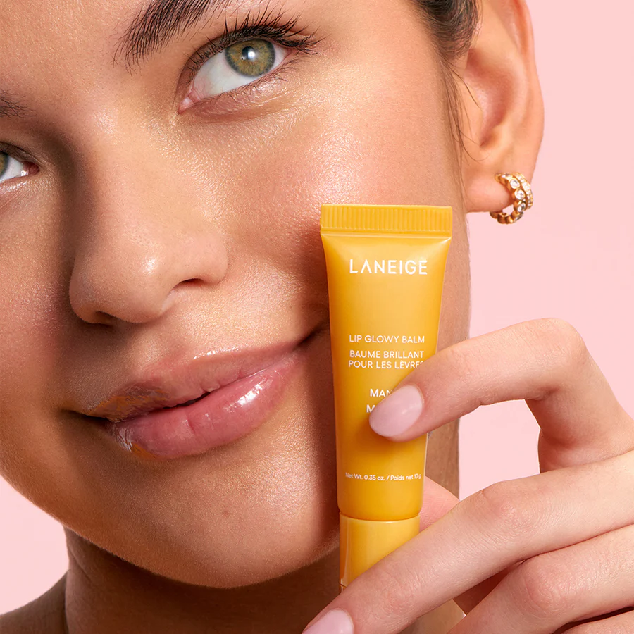 Блеск-бальзам для губ Laneige Lip Glowy Balm Mango (Yellow tint) 10мл