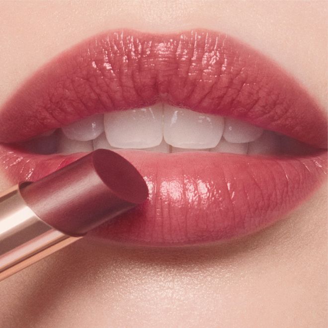 Помада бальзам для губ Charlotte Tilbury Pillow Talk Blush Balm Lip Tint оттенок Blushed Jam