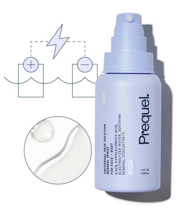 Спрей с хлорноватистой кислотой Prequel Skin UNIVERSAL SKIN SOLUTION DERMAL SPRAY 120ml
