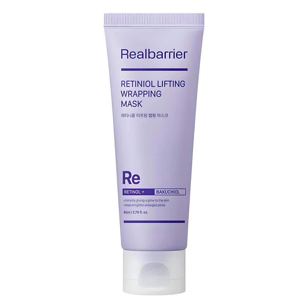 Маска для лица с ретинолом и лифтинг-эффектом Real Barrier Retiniol Lifting Wrapping Mask 80ml