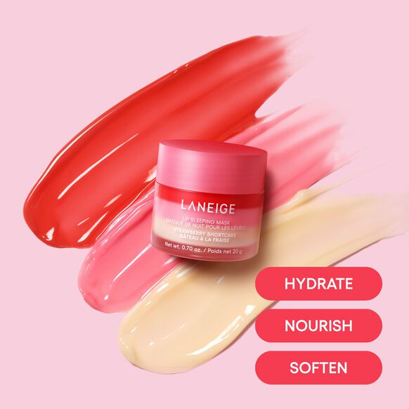 Ночная маска для губ Laneige Lip Sleeping Mask аромат STRAWBERRY SHORTCAKE 20g