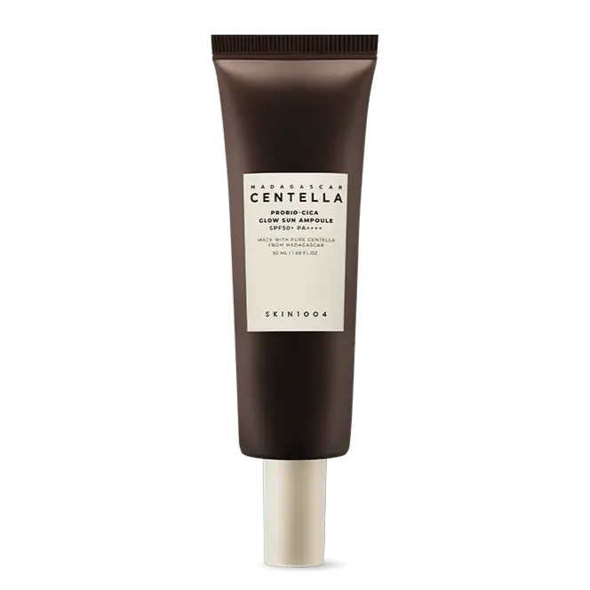 Солнцезащитная сыворотка с пробиотиками SKIN1004 Madagascar Centella Probio-cica Glow Sun Ampoule 50мл