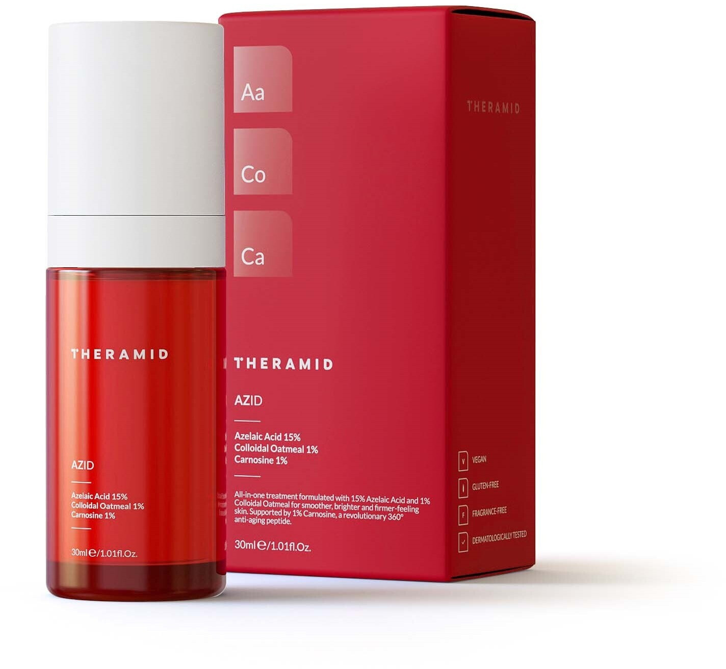 Сыворотка с 15% азелаиновой кислоты Theramid Azid Azelaic Acid 15% Treatment 30мл