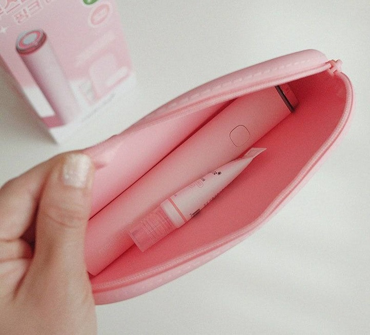 Массажер для ухода за кожей набор Medicube Booster Pro Mini Pink Edition Pink розовый