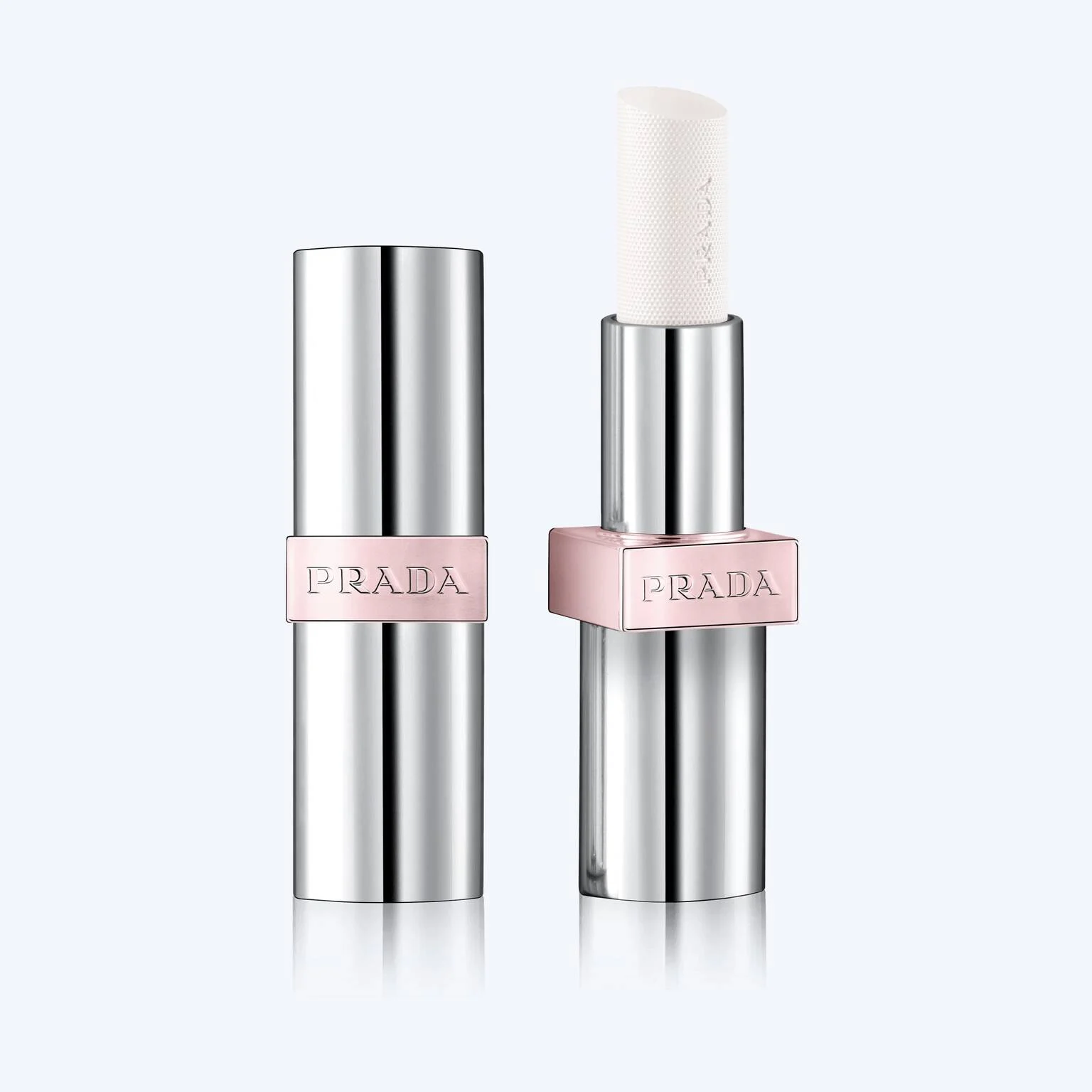 Помада бальзам для губ PRADA Light Glowing Lip Oil Stick оттенок U014 White прозрачный