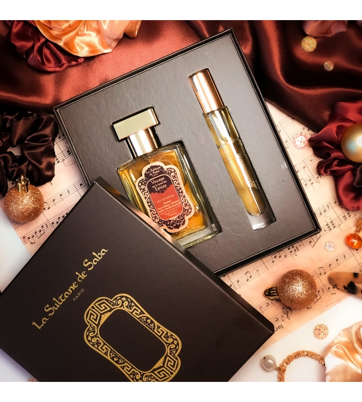 Набор парфюма Аюрведа La Sultane de Saba Eau De Parfum Ayurvedic Gift  на50мл+10мл