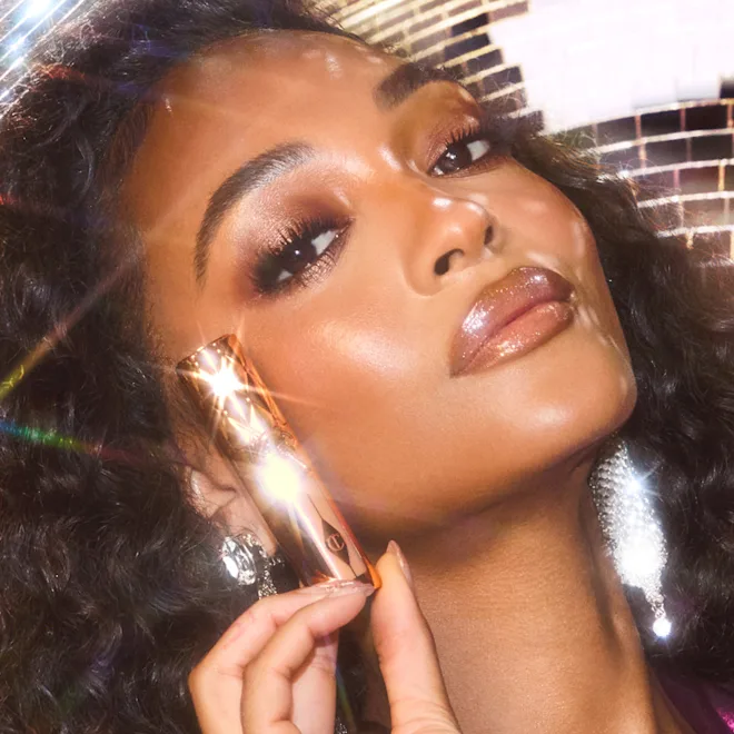 Подарочный набор  Charlotte Tilbury SUPER NUDES SPOTLIGHT LIP AND CHEEK KIT LIP