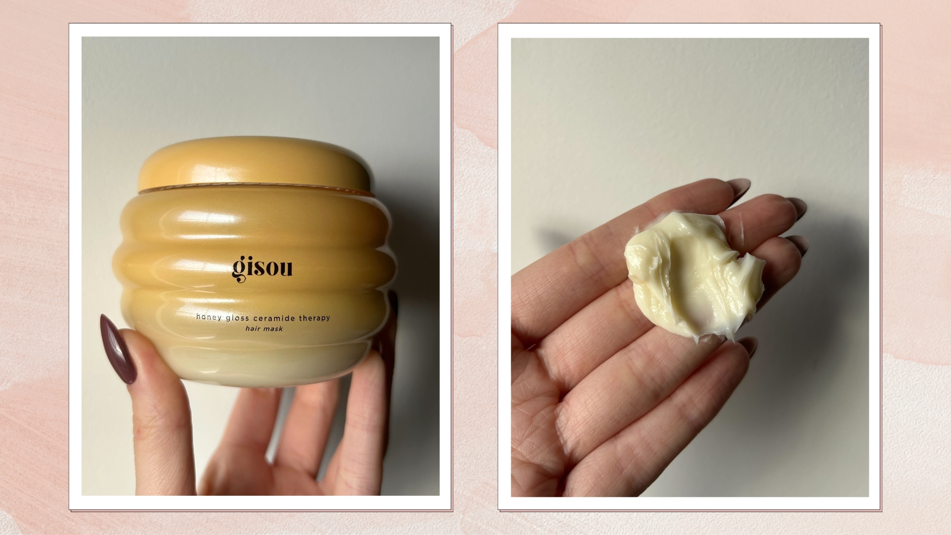 Восстанавливающая маска для волос Gisou Honey Gloss Ceramide Therapy Hair Mask 230ml