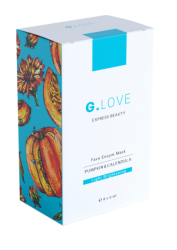 Маска для тусклой кожи G.LOVE Face Enzym Mask PUMPKIN&CALENDULA 8*6ml