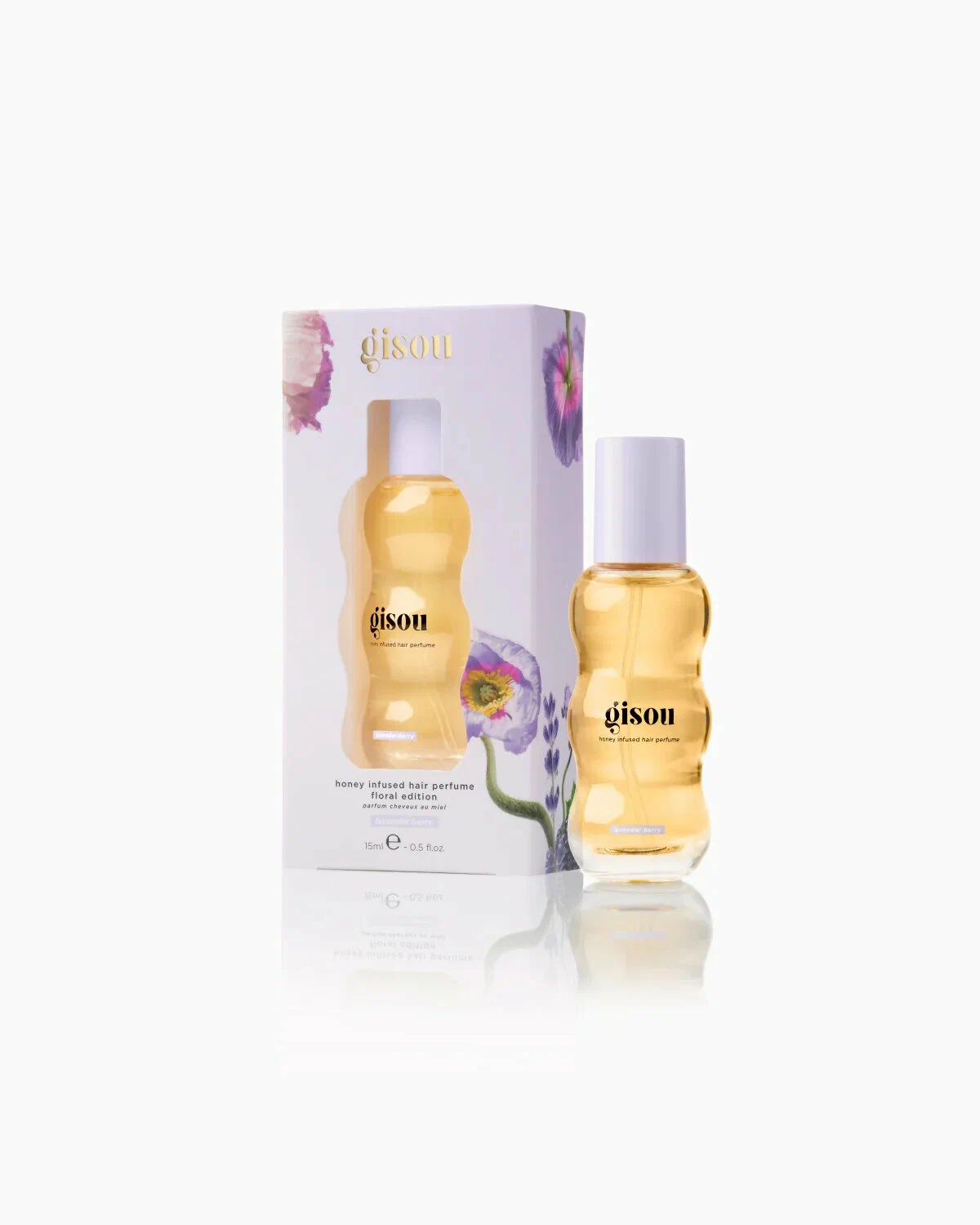 Парфюм-дымка для волос GISOU Honey Infused Hair Perfume аромат Lavender Berry 15мл