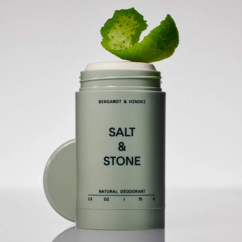 Дезодорант гель с ароматом Бергамот и Хиноки SALT and STONE Bergamot Hinoki Extra-Strength Aluminum-Free Deodorant 75g