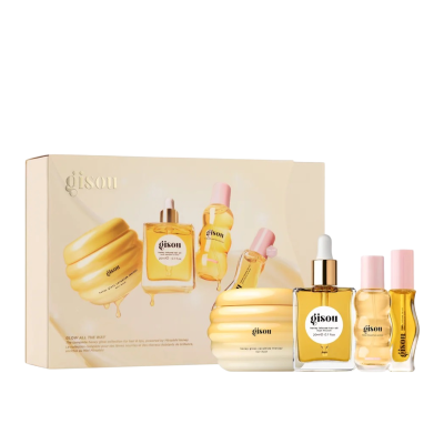 Набор масел для губ и волос GISOU Gisou Glow All The Way