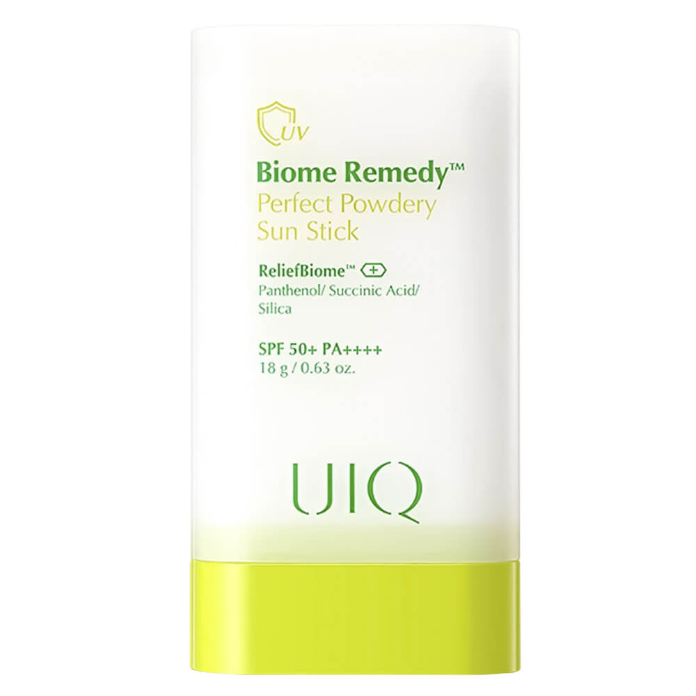 Пудровый солнцезащитный стик UIQ Biome Remedy Perfect Powdery Sun Stick SPF 50+ PA++++ 18g