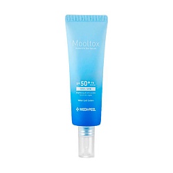 Ультраувлажняющая солнцезащитная сыворотка Medi-Peel Aqua Mooltox Water-Fit Sun Serum SPF 50+ PA++++ 50мл
