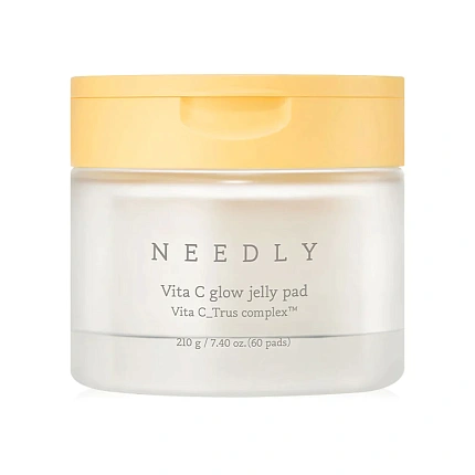 Пэды для сияния кожи лица Needlu Vita C Glow Jelly Pad 60шт