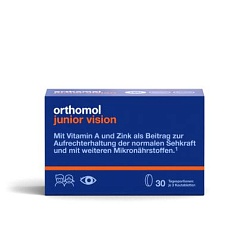 Комплекс для поддержания зрительной функции у детей Orthomol junior Vision 30шт