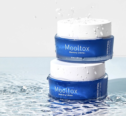 Ультраувлажняющий крем-филлер для упругости кожи Medi-Peel Aqua Mooltox Memory Cream 50мл